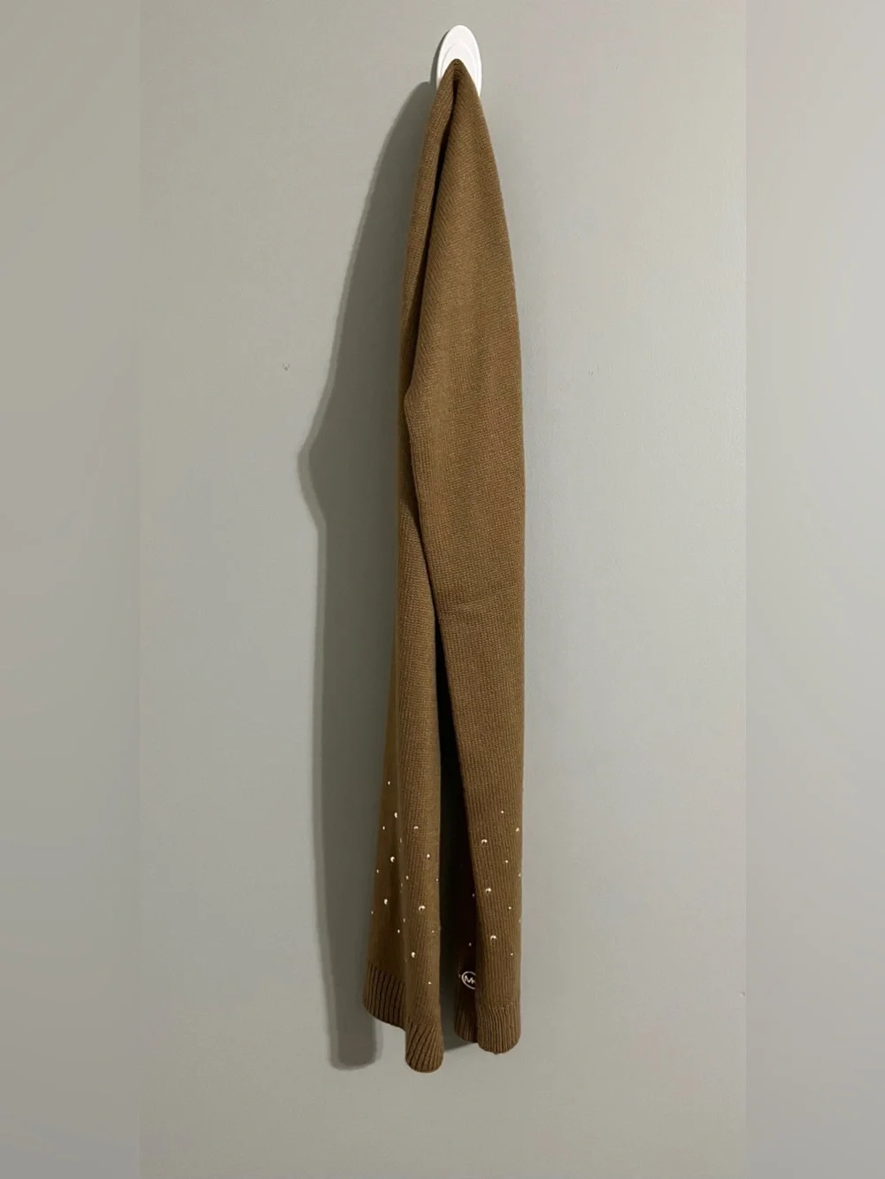 Michael Kors Camel Logo Knit Scarves 🧣